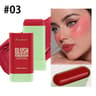 Multi Use Blush Stick Waterproof Long Lasting Cream Blush Stick Moisturizing Cheek  Lip Tint 8