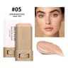 Serum Boosted Foundation Stick Hydrating Skin Tint Balm Silky Coverage Travel Makeup 11
