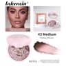 VelvetSculpt Baked Powder Foundation  Oil Control Pressed Powder Bronzer With Radiant Contour Highl 6