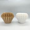 50PCS Kraft Paper Pour Over Coffee Filter Cups For Hand Brew Drip 7