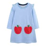 Jumping Meters Rainbow Sweater Dress Long Sleeve Girls Cotton Dress Autumn Winter Toddler Party Dre 6
