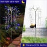 Solar Firework Garden Lights Waterproof LED Starburst Outdoor Decor 7