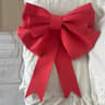 Giant Christmas Bow DIY Kit For Front Door Tree Party Decoration 10