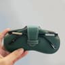 Soft Leather Glasses Case Pouch Portable Slim Sunglasses Protector For Women 9
