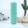 Portable Travel Toothbrush Holder With Cup Compact Toothpaste Storage Case 8