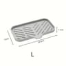 Silicone Faucet Mat Kitchen Sink Splash Guard Drying Tray With Soap And Sponge Holder 6