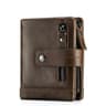 Compact Genuine Leather Womens Wallet With Coin Pocket And Card Organizer 9