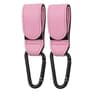 Adjustable Leather Stroller Hooks Set  Universal Diaper Bag Holder For Pram Cart  Travel 2pcs 9