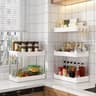 Multi Layer Kitchen Spice Rack Corner Countertop Organizer Shelf 7