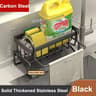 CleanFlow Self Draining Sink Organizer Rack With Soap And Sponge Holder 6
