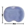 Silicone Foot Scrubber Mat Wall Mounted Shower Back And Foot Massage Cleaner 7