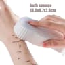 Silicone Foot Scrubber Mat Wall Mounted Shower Back And Foot Massage Cleaner 14