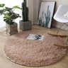 Fluffy Round White Carpet Non Slip Plush Shag Rug For Bedroom Living Room Decor 8