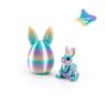 3D Printed Easter Rabbit Egg Bunny Ornament Cute Desktop Decor 22