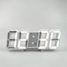 3D LED Digital Wall Clock With Alarm Temperature Display Modern Home Decor 7