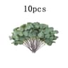 Silver Dollar Artificial Eucalyptus Stems Bundle For Wedding Decor And Home Styling 12
