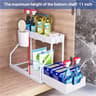 SlideStack Multi Layer Pull Out Storage Rack Kitchen  Bathroom Organizer 9