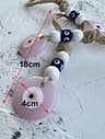Colorful Turkish Evil Eye Glass Wall Hanging With Multicolor Beads For Home Protection 13