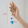 Colorful Turkish Evil Eye Glass Wall Hanging With Multicolor Beads For Home Protection 22