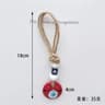 Colorful Turkish Evil Eye Glass Wall Hanging With Multicolor Beads For Home Protection 27