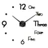 3D Luminous Frameless Wall Clock DIY Kit  Modern Silent Glow Wall Decor 19
