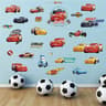 3D Cartoon Cars Wall Stickers Lightning McQueen Kids Room Decor 12