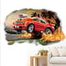 3D Cartoon Cars Wall Stickers Lightning McQueen Kids Room Decor 22