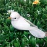 Realistic Artificial Dove Figurine Lifelike Grey Pigeon Decor For Events  Home Styling 9