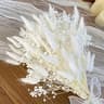 Boho Preserved Pampas  Babys Breath Bridal Bouquet For Wedding  Home Decor 11