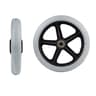 Heavy Duty Wheelchair Front Caster Wheel Solid Tire Replacement 6 7 8 Inch 6