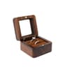 Rustic Wooden Engagement Ring Box For Couples Wedding Gift 10