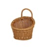 Rustic Imitation Rattan Hanging Kitchen Storage Basket With Handle 12