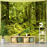 Towering Forest Tree Tapestry Boho Psychedelic Wall Hanging Nature Mural 10