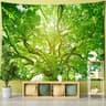 Towering Forest Tree Tapestry Boho Psychedelic Wall Hanging Nature Mural 18