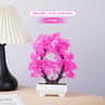 Mini Artificial Bonsai Tree Potted Decor Realistic Faux Greenery 9