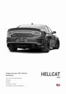 Dodge Challenger SRT Hellcat Redeye Canvas Wall Art Modern Muscle Car Poster 8