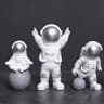 4Piece Astronaut Figurine Set  SpaceThemed Desk Decor  Educational Toy 11