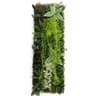 Artificial Rose Wall Panel Greenery Backdrop 1575x4724in Decorative Lawn Mat 9
