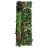 Artificial Rose Wall Panel Greenery Backdrop 1575x4724in Decorative Lawn Mat 25