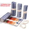 Canvas Roll Up Pencil Case With 12 Slots For Organized School And Art Supplies 18