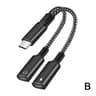 PowerSplit 60W USBC Audio  Charging Adapter For IPhone 15 And Android 7