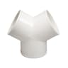 PVC 3Way Duct Connector Splitter For Ventilation  Exhaust Pipes 10