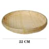 Handmade Woven Bamboo Tray Basket For Bread Fruit  Home Serving Decor 8