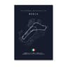 F1 Racing Circuit Canvas Wall Art For Motorsport  Formula Racing Fans 2