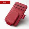 Multifunction Leather Car Sunglasses Holder Clip For Sun Visor Storage 8