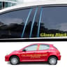 Gloss Black Window Pillar Trim Stickers For Peugeot  Citroen Models 13