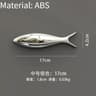 3D Electroplated Fish Wall Decoration Pendant 7