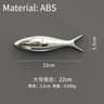 3D Electroplated Fish Wall Decoration Pendant 8
