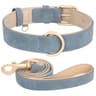 Soft PU Leather Dog Collar And Leash Set For Small  Medium Dogs 13