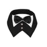 Formal Dog Tuxedo Bandana Collar With Bow Tie For Weddings  Parties 6